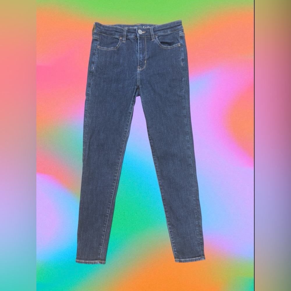 American Eagle Hi-Rise Jegging Dark Wash